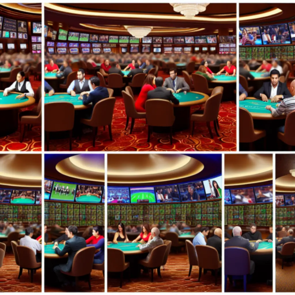 Strefy aktywności pokerowej i sportowej w Kravo Lounge