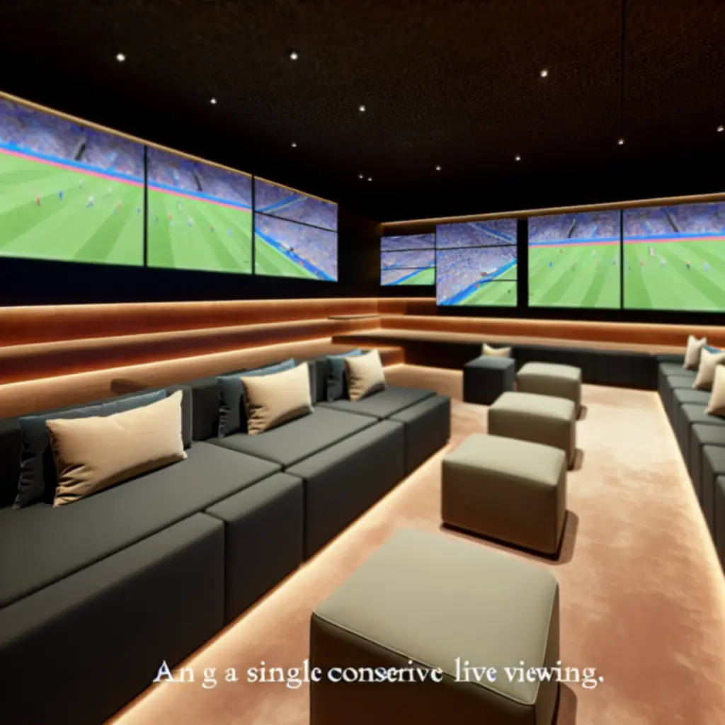 Sportowa strefa multimedialna w Kravo Lounge